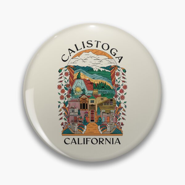 Item preview, Unique Artistic Calistoga California – Calistoga California designed and sold by MoMidoStore.