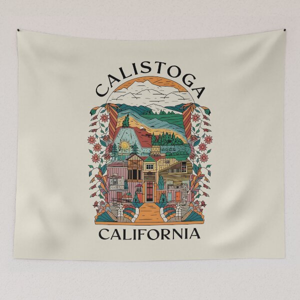 Item preview, Unique Artistic Calistoga California – Calistoga California designed and sold by MoMidoStore.