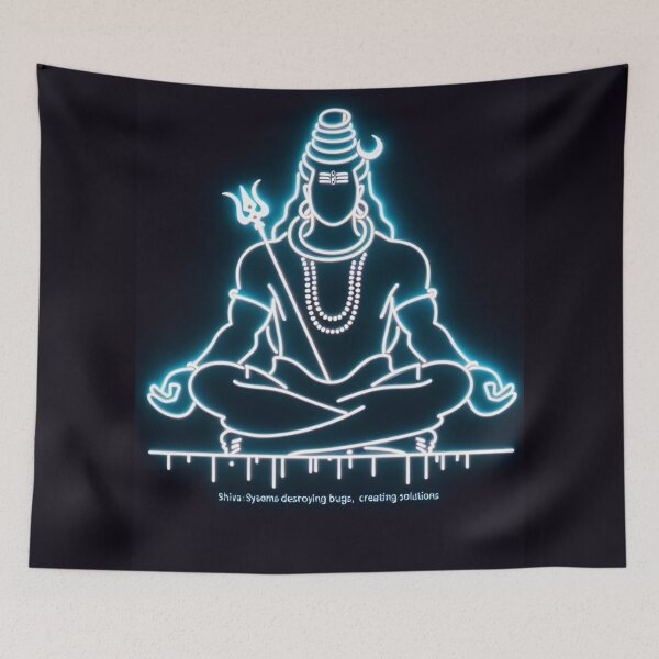 Item preview, Shiva Systems – Destroying Bugs, Creating Solutions designed and sold by  ViralVisionsCreating .