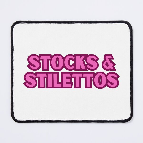 Item preview, Stocks and Stilettos Business Pink Decal designed and sold by ha11e11.