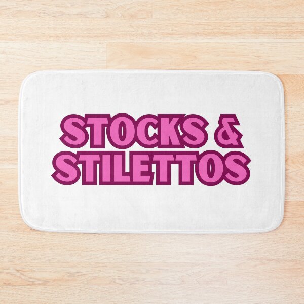 Item preview, Stocks and Stilettos Business Pink Decal designed and sold by ha11e11.