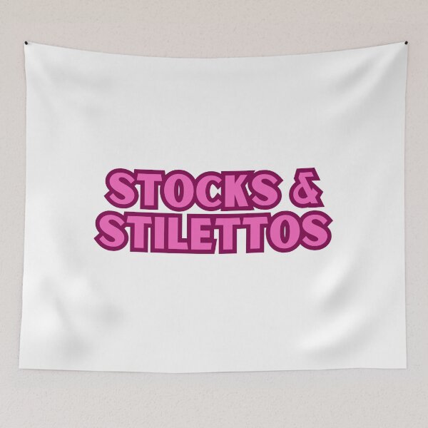Item preview, Stocks and Stilettos Business Pink Decal designed and sold by ha11e11.