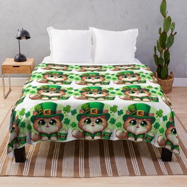 Item preview,  Persian Cat - St. Patrick's Day Charm designed and sold by PARNAZ2021.