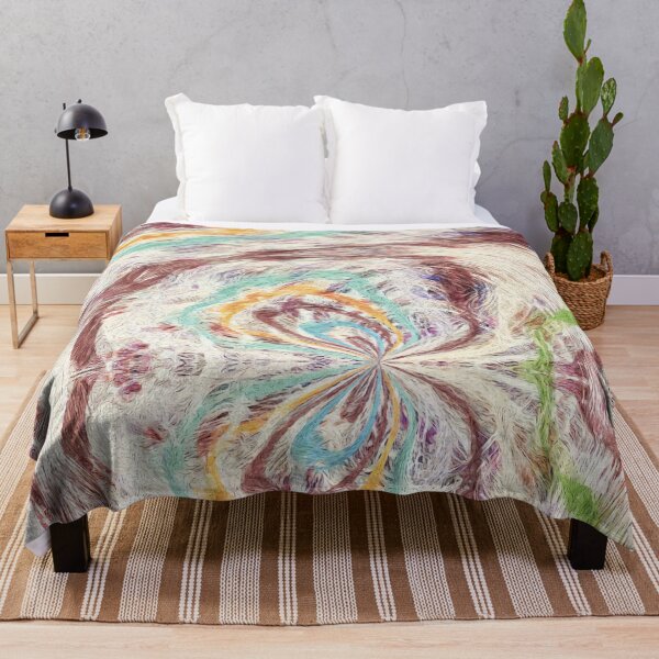 Item preview, colorful abstract swirling designed and sold by Hen-C-Art.