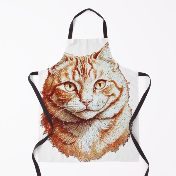 Item preview, red-haired cat designed and sold by Hen-C-Art.