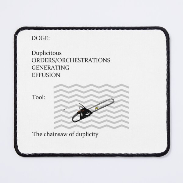 Item preview, Elan Husk Doge parody: Chainsaw of Duplicity w/definition designed and sold by Ks3EH.