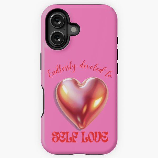 Item preview, Endlessly Devoted to Self-Love - Glowing Heart Aesthetic designed and sold by Ari Mun.