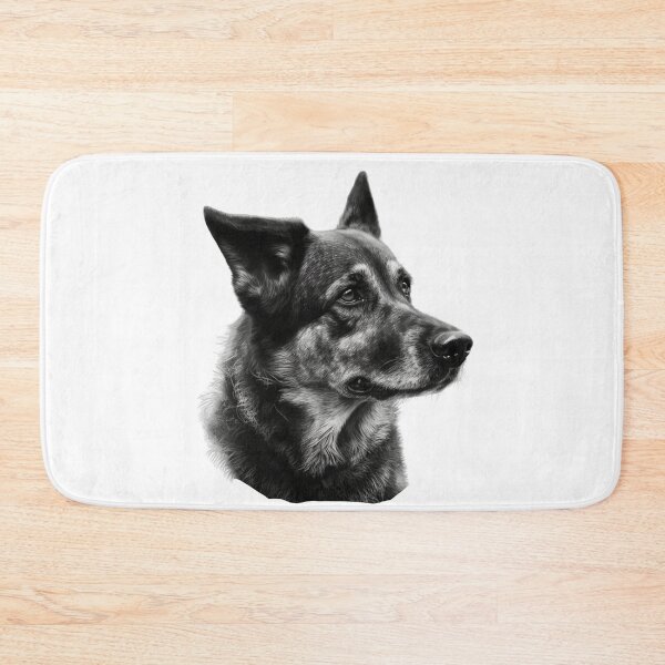 Item preview, Charcoal Style Sheepdog designed and sold by lascositasdetri.
