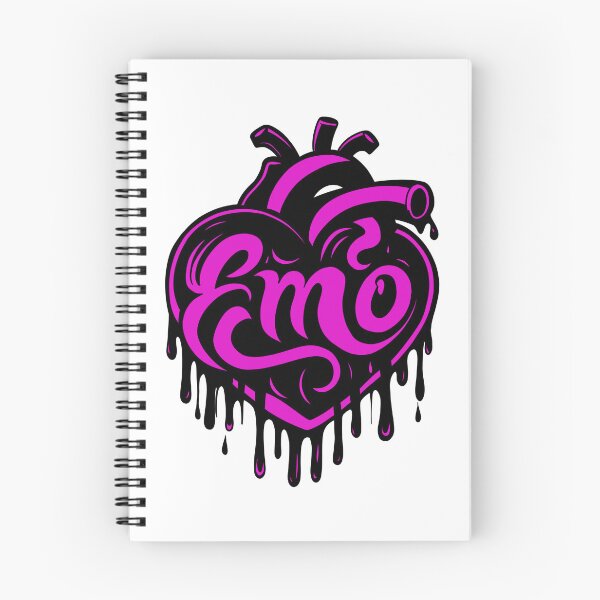 Item preview, Emo Heart designed and sold by LovesickLobotomy.