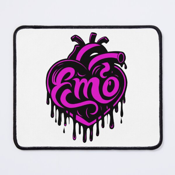 Item preview, Emo Heart designed and sold by LovesickLobotomy.