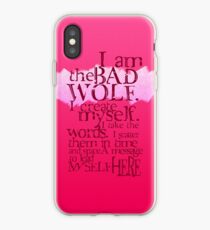 I am the BAD WOLF iPhone Case