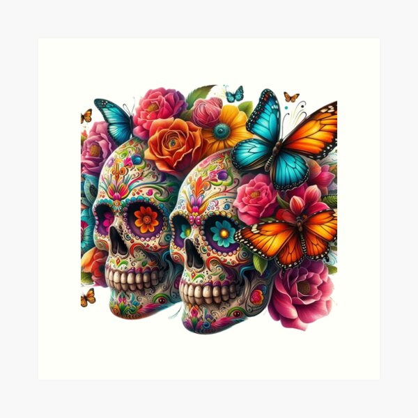 Aperçu de l'œuvre Catrinas mexicaines créée et vendue par Davistnt.