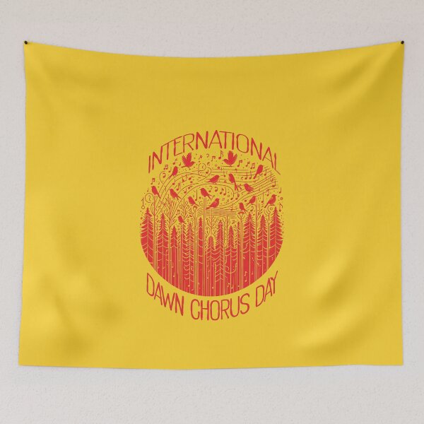 Item preview, International Dawn Chorus Day designed and sold by AlchemyColor.