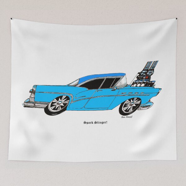 Item preview, Spark Slinger !  //  1956 Buick Roadmaster Special custom designed and sold by Imagin8er.