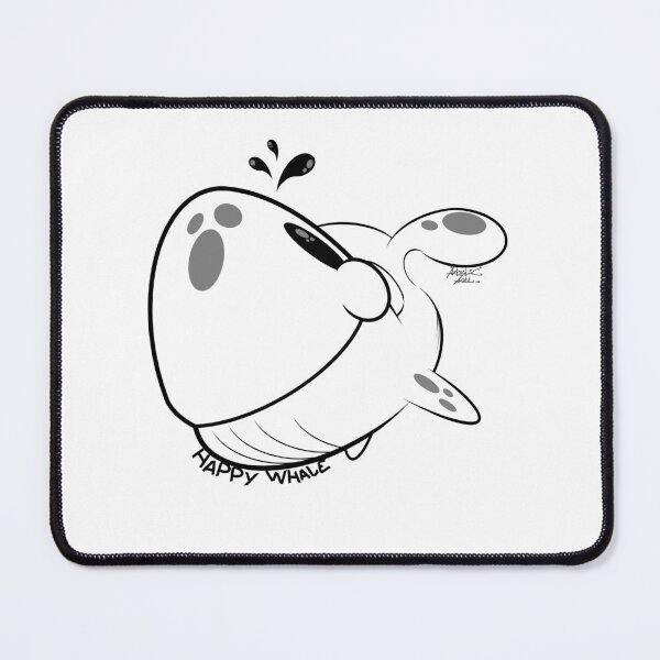 Item preview, “Happy Whale” – A Symbol of Joy designed and sold by ArtisticAxel-.