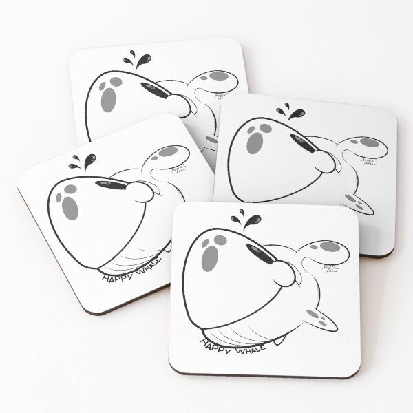 Item preview, “Happy Whale” – A Symbol of Joy designed and sold by ArtisticAxel-.