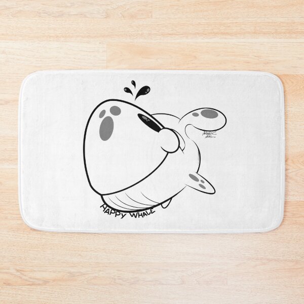 Item preview, “Happy Whale” – A Symbol of Joy designed and sold by ArtisticAxel-.