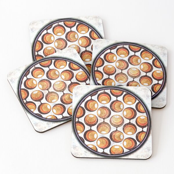 Item preview, Retro 70s circle designed and sold by Hen-C-Art.