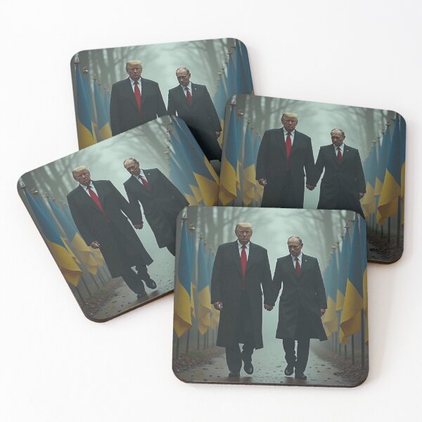 Item preview, Trump - Putin dictators against free Ukraine  designed and sold by PhilDreams.