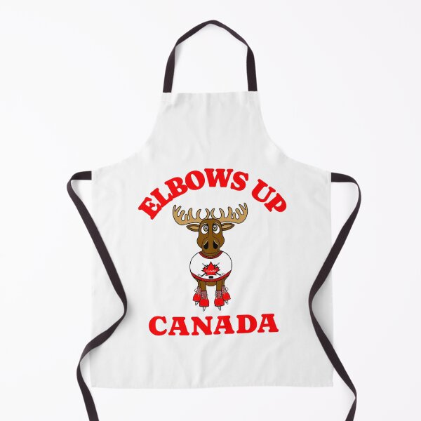 Item preview, Elbows Up Canada Moose designed and sold by Sartoris Art.
