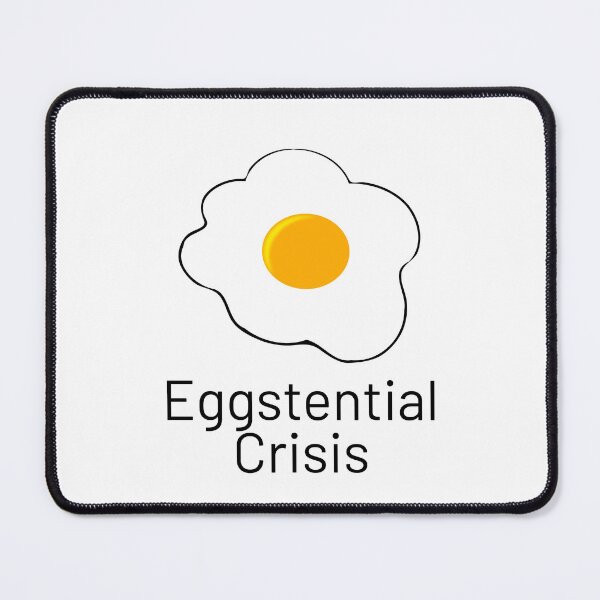 Item preview, Eggstenial Crisis black designed and sold by KATKattalestv.
