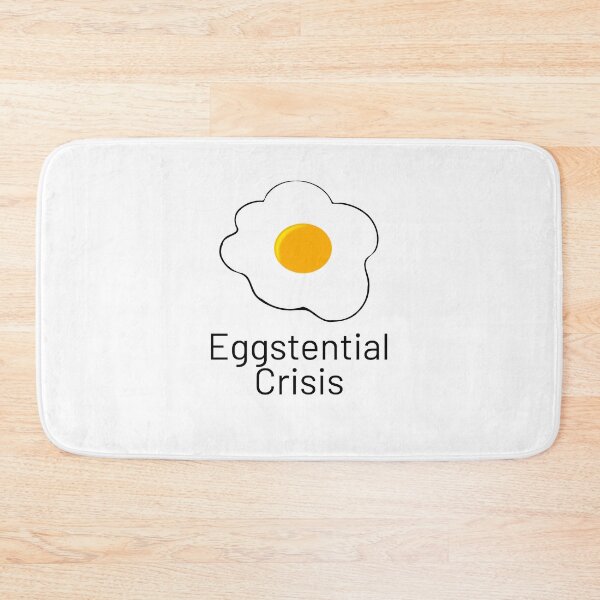 Item preview, Eggstenial Crisis black designed and sold by KATKattalestv.