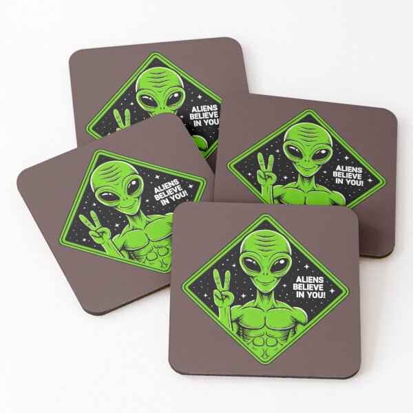 Item preview, Aliens Believe in You designed and sold by MyHappyArtShop.