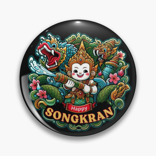 Item preview, Songkran designed and sold by Myra365Art.