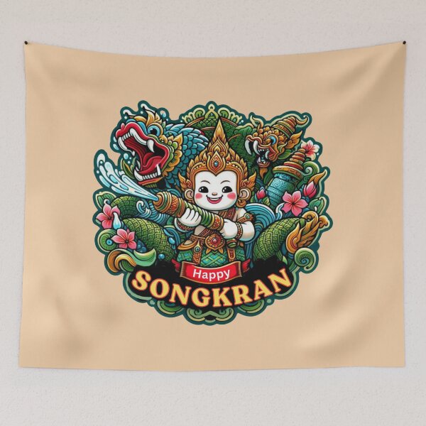 Item preview, Songkran designed and sold by Myra365Art.
