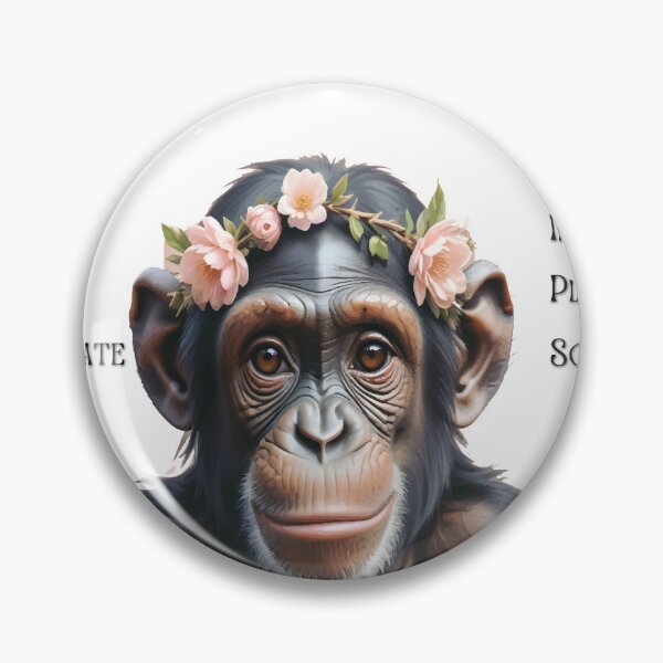 Item preview, BE A MONKEY designed and sold by Hen-C-Art.