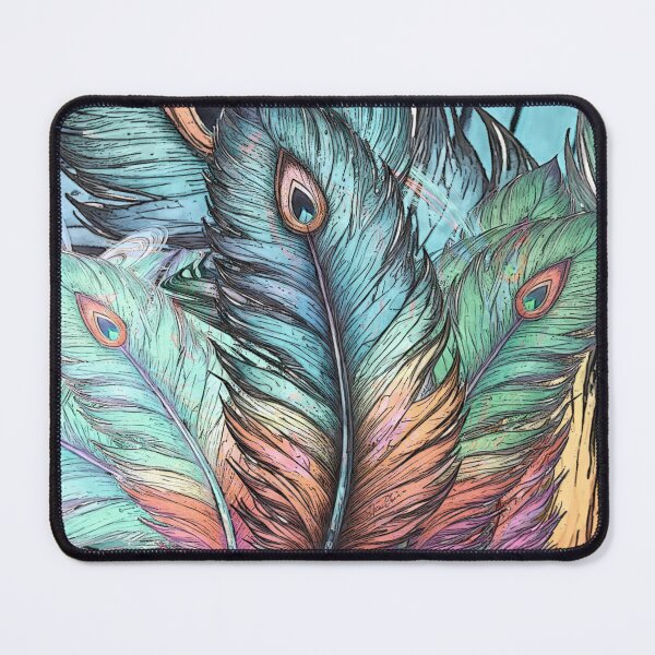 Item preview, Peacock feathers style designed and sold by Hen-C-Art.