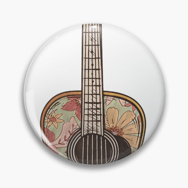 Item preview, Hippie guitar designed and sold by Hen-C-Art.