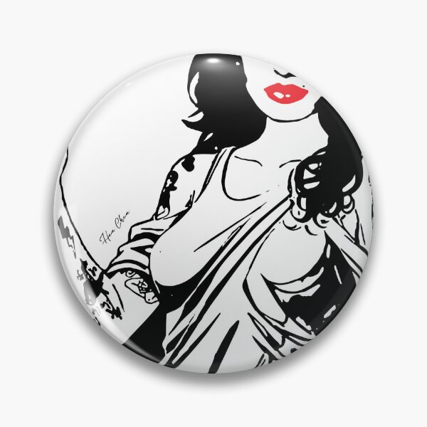 Item preview, Amy Liberty black and white designed and sold by Hen-C-Art.