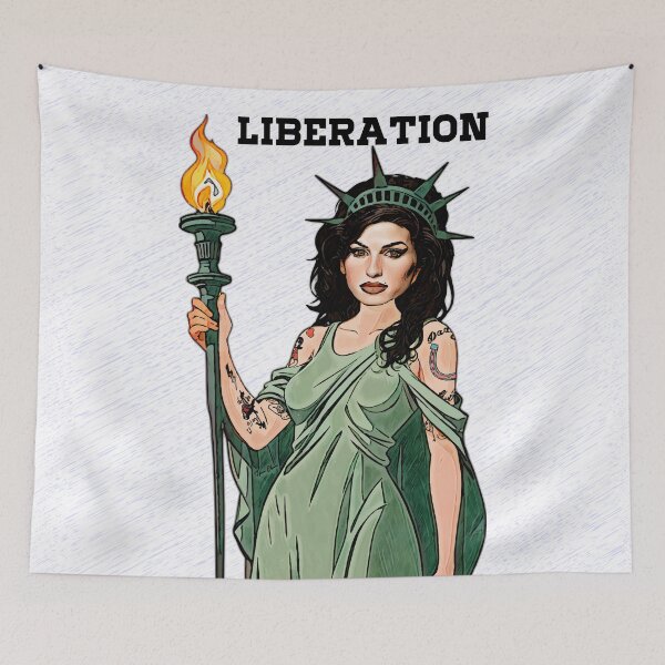 Item preview, Liberation - Amy Winehouse designed and sold by Hen-C-Art.