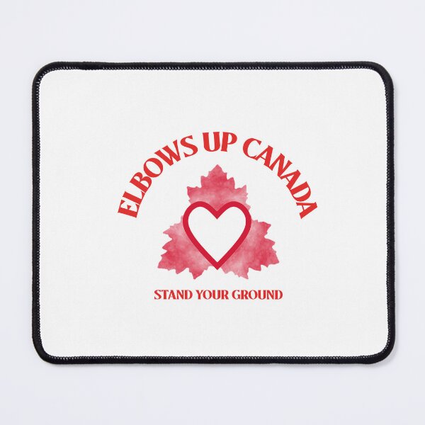 Item preview, Elbows Up Canada Maple Leaf designed and sold by Sartoris Art.
