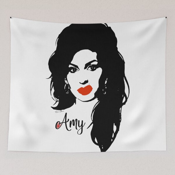 Item preview, black and red amy designed and sold by Hen-C-Art.