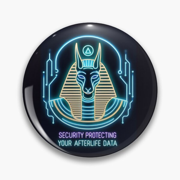 Item preview, Anubis Security – Protecting Your Afterlife Data. designed and sold by  ViralVisionsCreating .