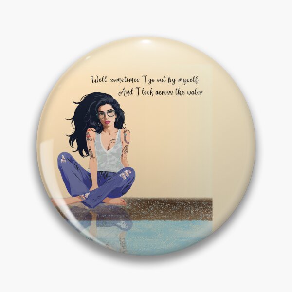 Item preview, Amy Winehouse - Gaze of Fame#6 reflection designed and sold by Hen-C-Art.