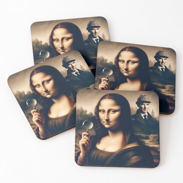 Item preview, The Mona Sleuth designed and sold by HossamAlsadainy.