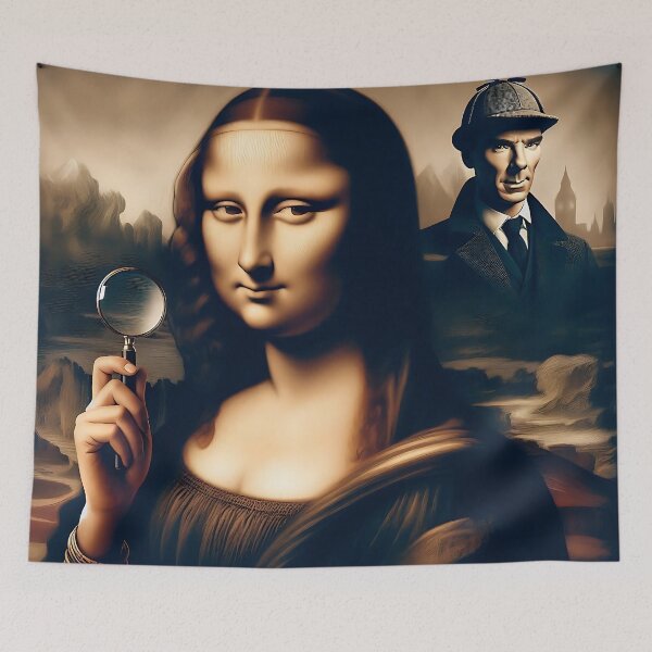 Item preview, The Mona Sleuth designed and sold by HossamAlsadainy.