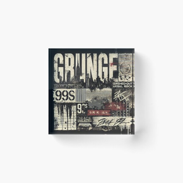 Item preview, Grunge Rebellion – Distressed Urban Rock Aesthetic designed and sold by ColorVibre.
