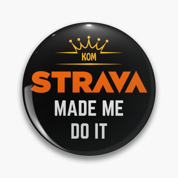 Item preview, Strava Made Me Do It – Funny Cycling & Running Quote for Athletes Who Chase KOMs, PRs, and Segments| If It’s Not on Strava designed and sold by BMLprint ⭐⭐⭐⭐⭐.