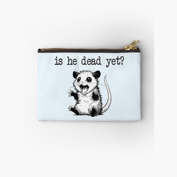 Item preview, Is He Dead Yet T-Shirts Hoodies Hats Anti Trump Funny Cute Screaming Opossums Possums Hate Donald Trump Humorous Tees Gifts Resistance designed and sold by allfreelance.