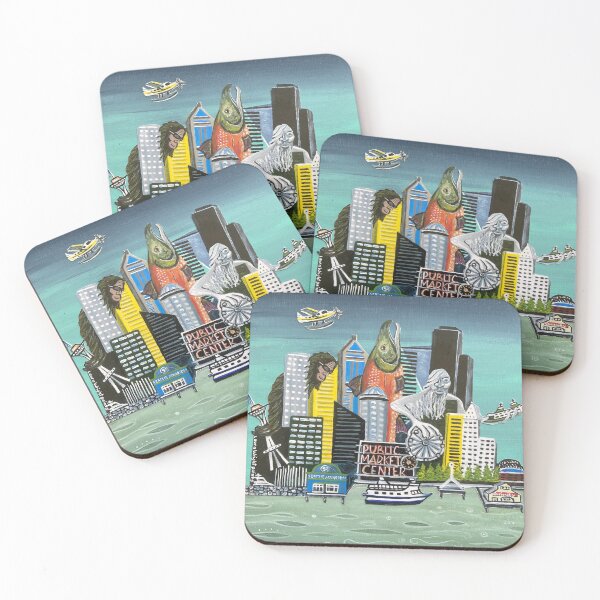 Item preview, Seattle Take Over designed and sold by LauraWrightPaints.