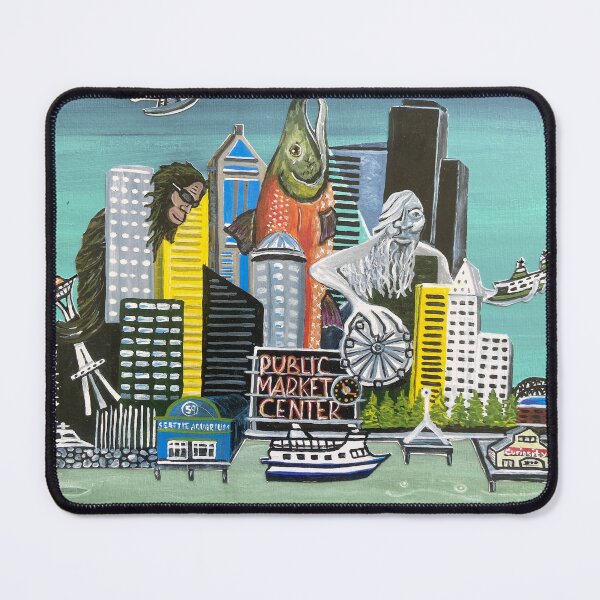 Item preview, Seattle Take Over designed and sold by LauraWrightPaints.