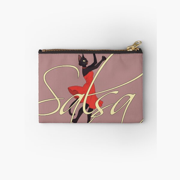 Item preview, salsa black cat dancing designed and sold by La Loca.
