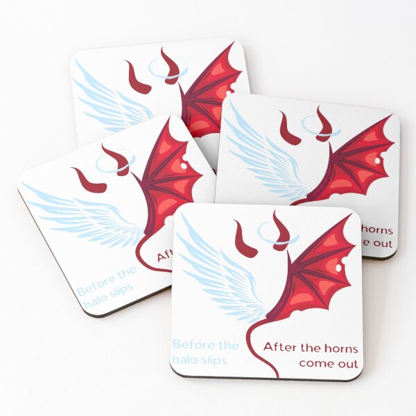 Item preview, Mom's patience: half angel, half devil on Mother's Day. designed and sold by InkMarks.
