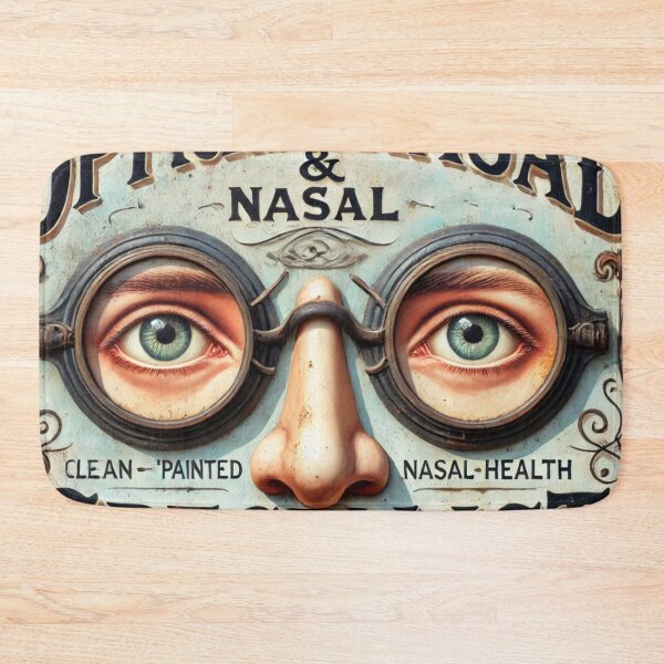 Item preview, Vintage Optical & Nasal Specialist Sign designed and sold by Wiredart.