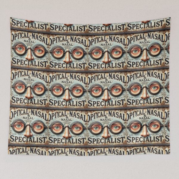 Item preview, Vintage Optical & Nasal Specialist Sign designed and sold by Wiredart.