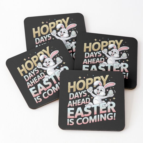 Item preview, Hoppy days ahead Easter is coming designed and sold by jkrphoto.